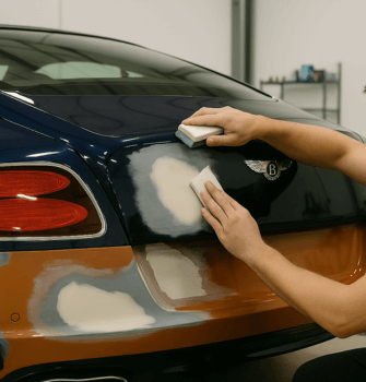 Denting & painting for Bentley in Pune