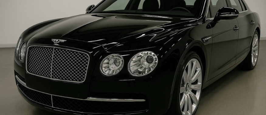 Bentley car detailing banner in Pune