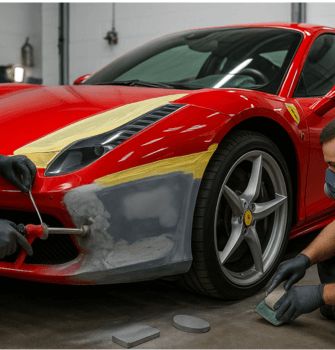 Denting & painting for Ferrari in Pune
