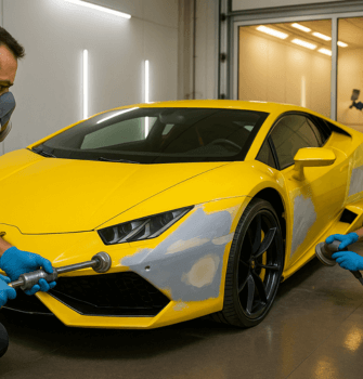Denting & painting for Lamborghini in Pune