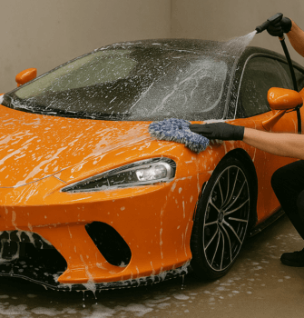 McLaren car wash in Pune