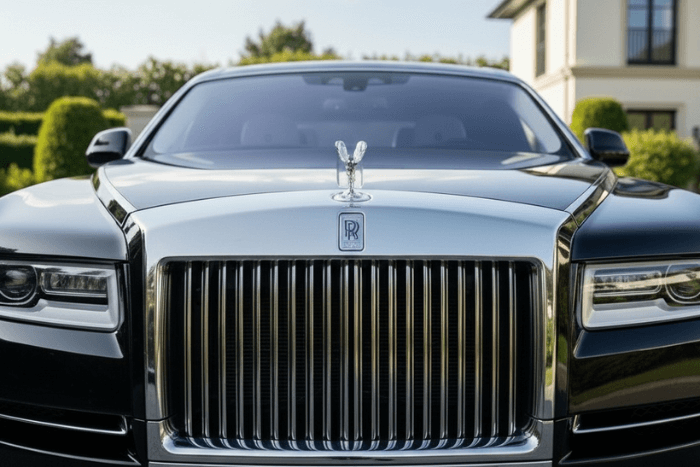 Rolls-Royce detailing after – corrected & coated finish