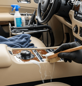 Rolls-Royce interior detailing in Pune