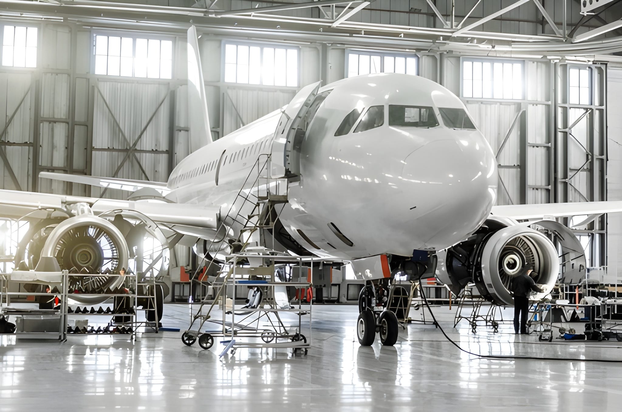 Private Jet Detailing Pune - Aircraft Exterior & Cabin Service