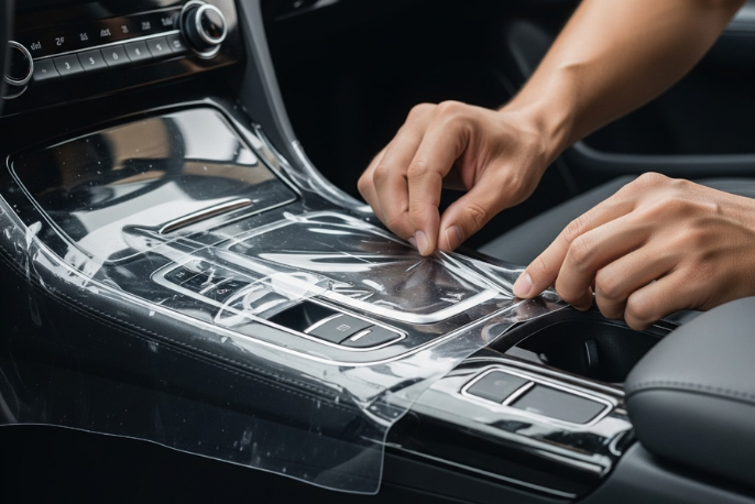 interior pre cut ppf film for car