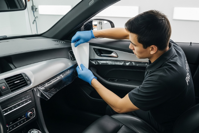 Car Interior pre cut ppf coating in pune