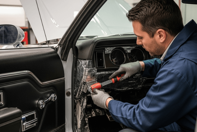 car vibration dampening service in pune